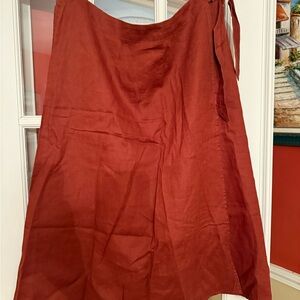 Rust Orange Women's Skirt